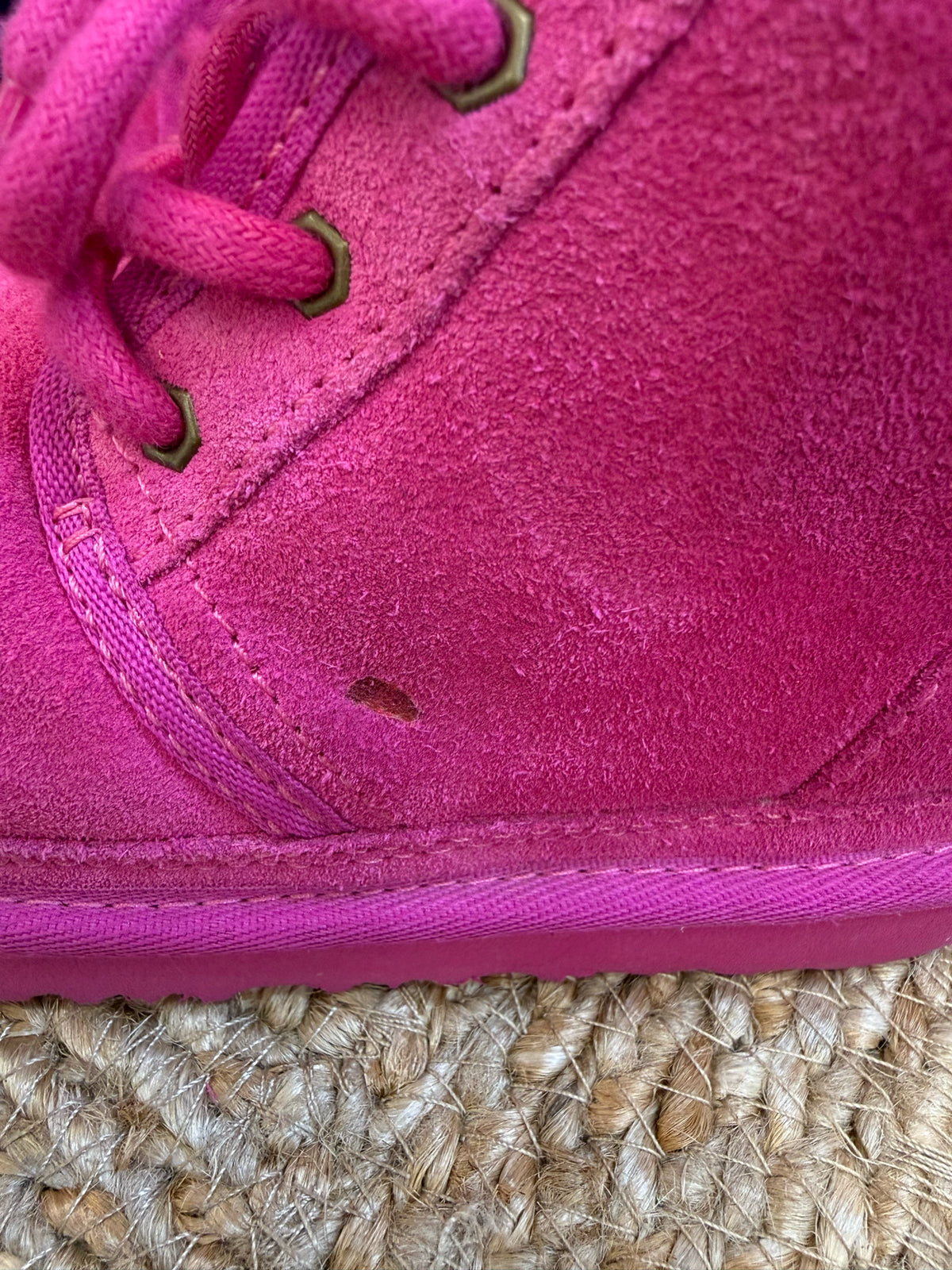 Pre-owned UGG Hot pink Shoe Size 12 Girls Boot