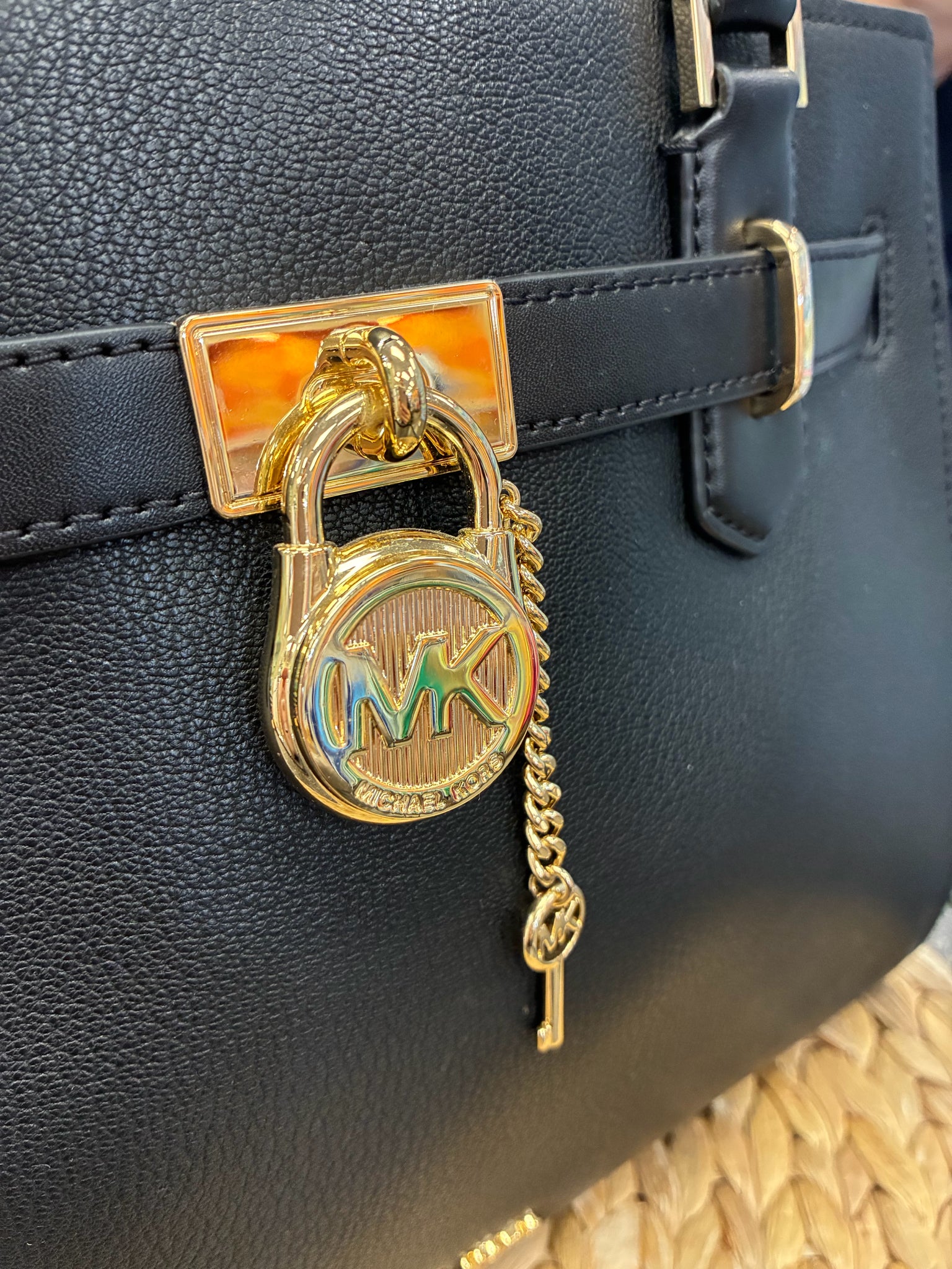 Pre-owned MICHAEL KORS Black Crossbody Designer Purse