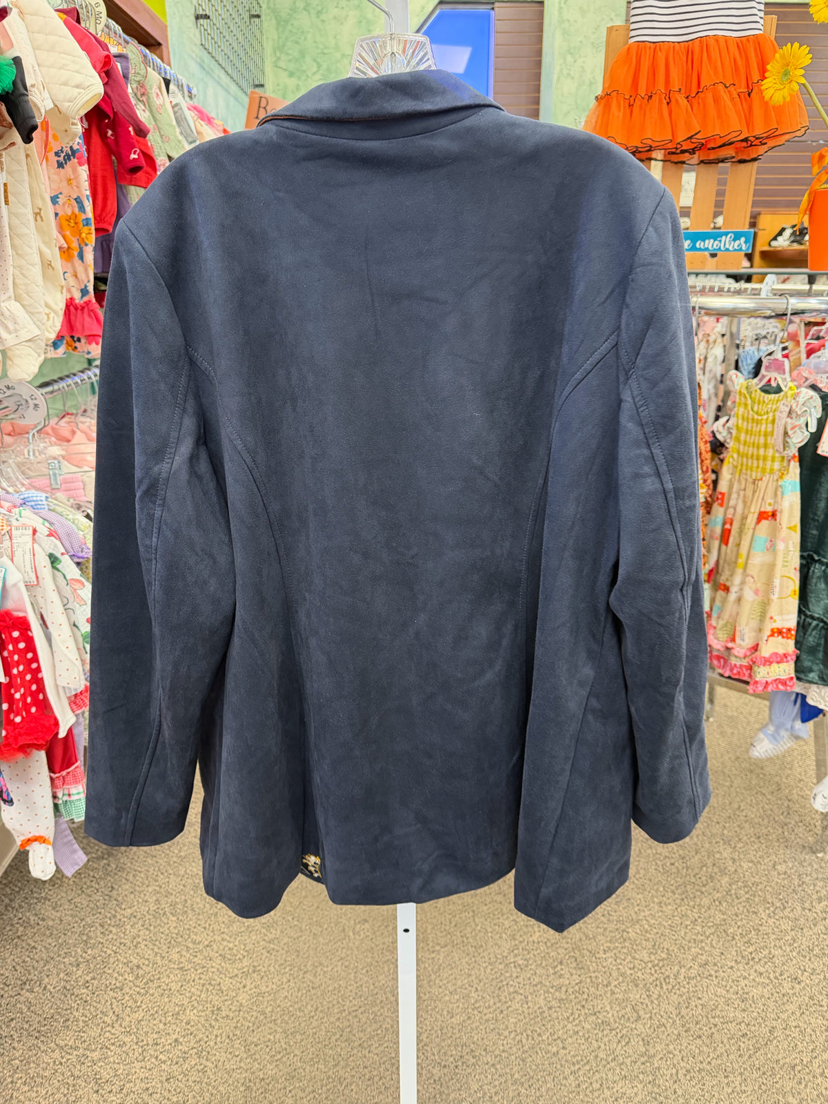 New with Tag ISAACMIZRAHI Navy Size: 2X Blazer