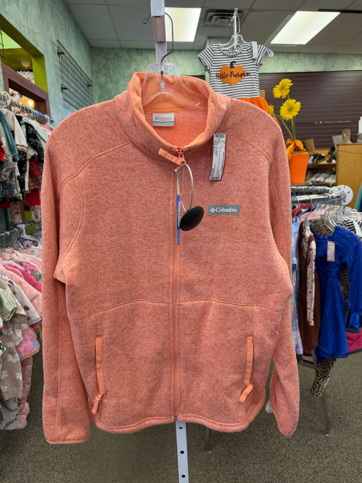 New with Tag COLUMBIA Peach blend Size: L Long Sleeve Jacket