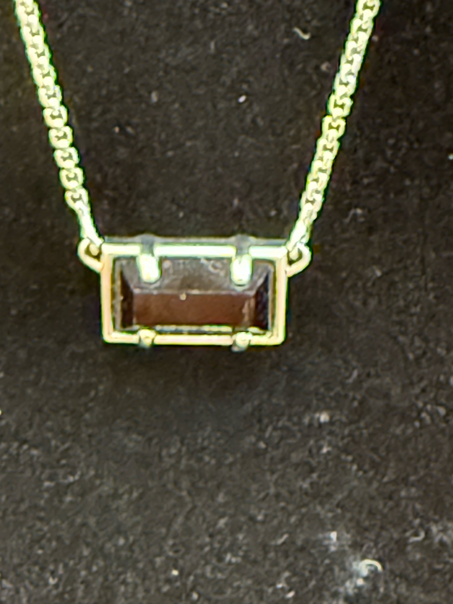 Pre-owned KENDRA SCOTT Black Silver Designer Necklace