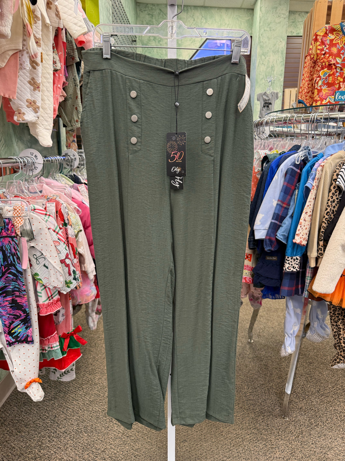 New with Tag Orly Olive Size 12 Pants