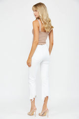 New MICA White Size 5 Jean